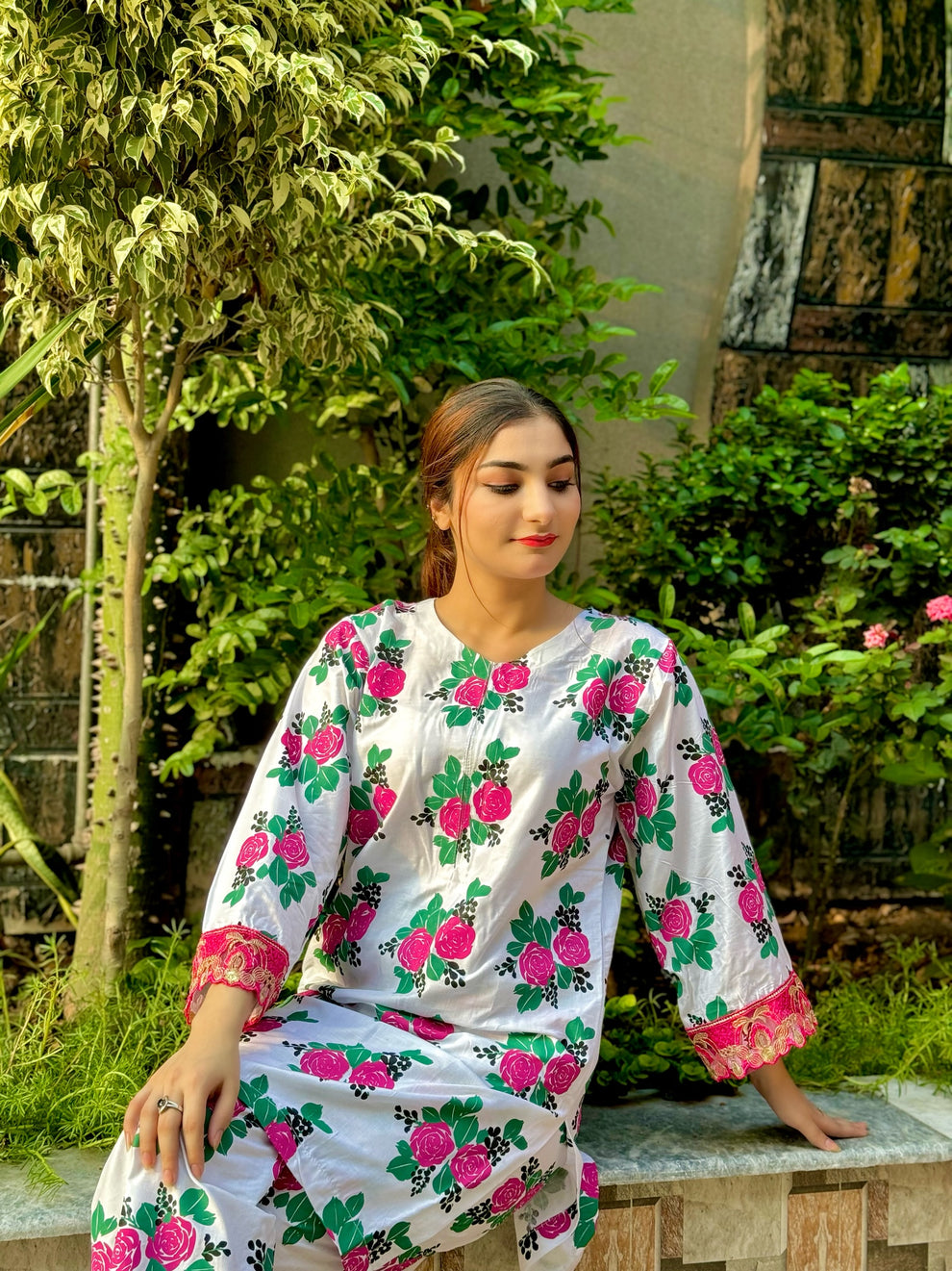 Primrose Sharara Printed 2pcs