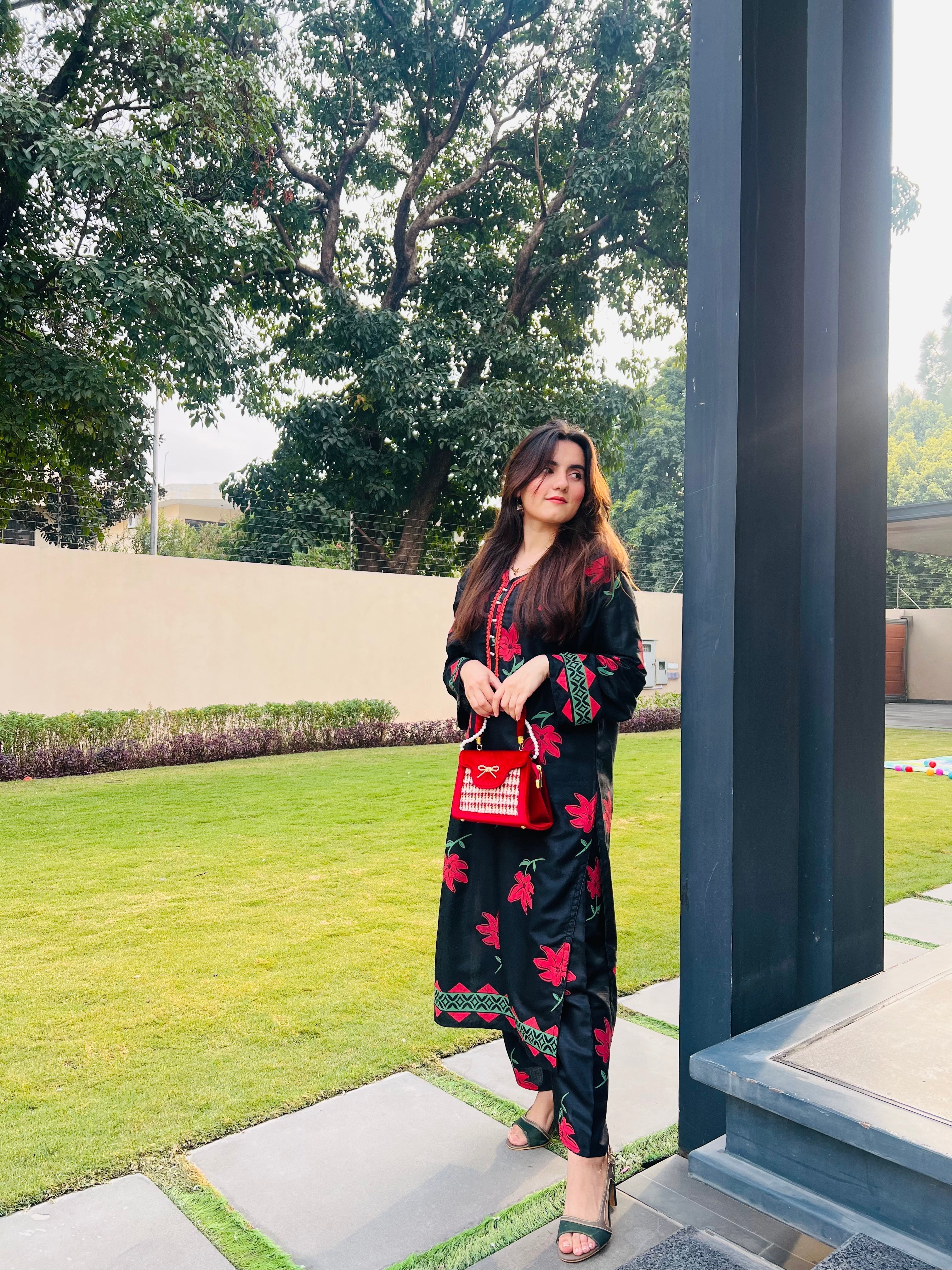 Red Rose 2-Piece Suit –